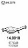 ASSO 14.0010 Catalytic Converter